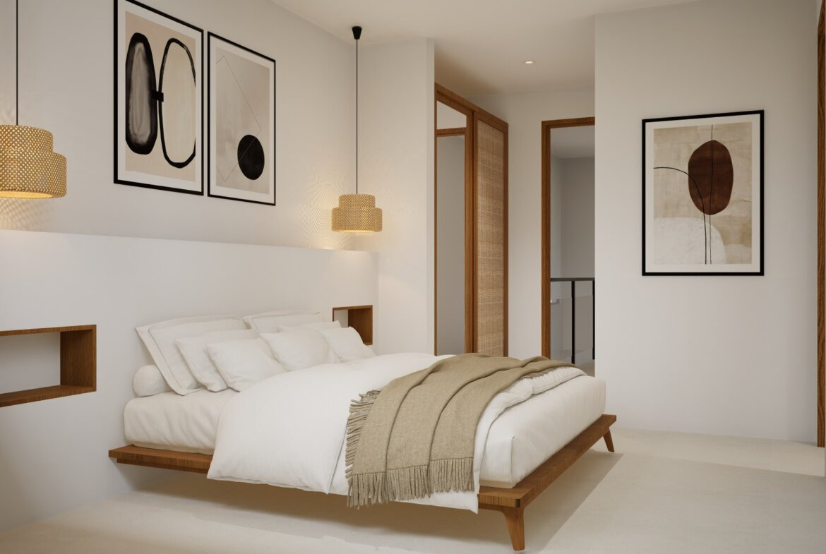 Tropická 2-izbová vila blízko pláže Balangan