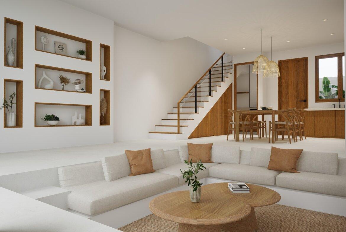 Tropická 2-izbová vila blízko pláže Balangan