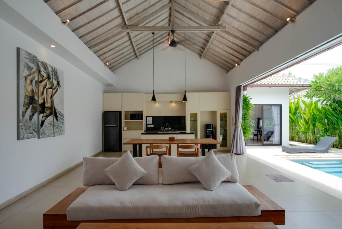 Tropická 2-spálňová vila vo výnimočnej lokalite Seminyaku