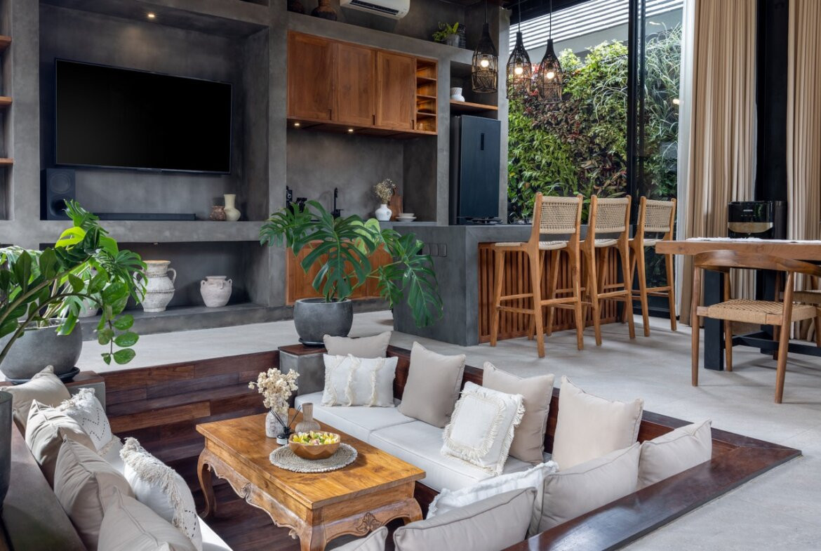 Tropický dom v srdci Padonanu, Canggu