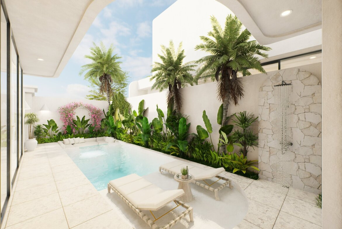 2‑spálňové vily v srdci Uluwatu