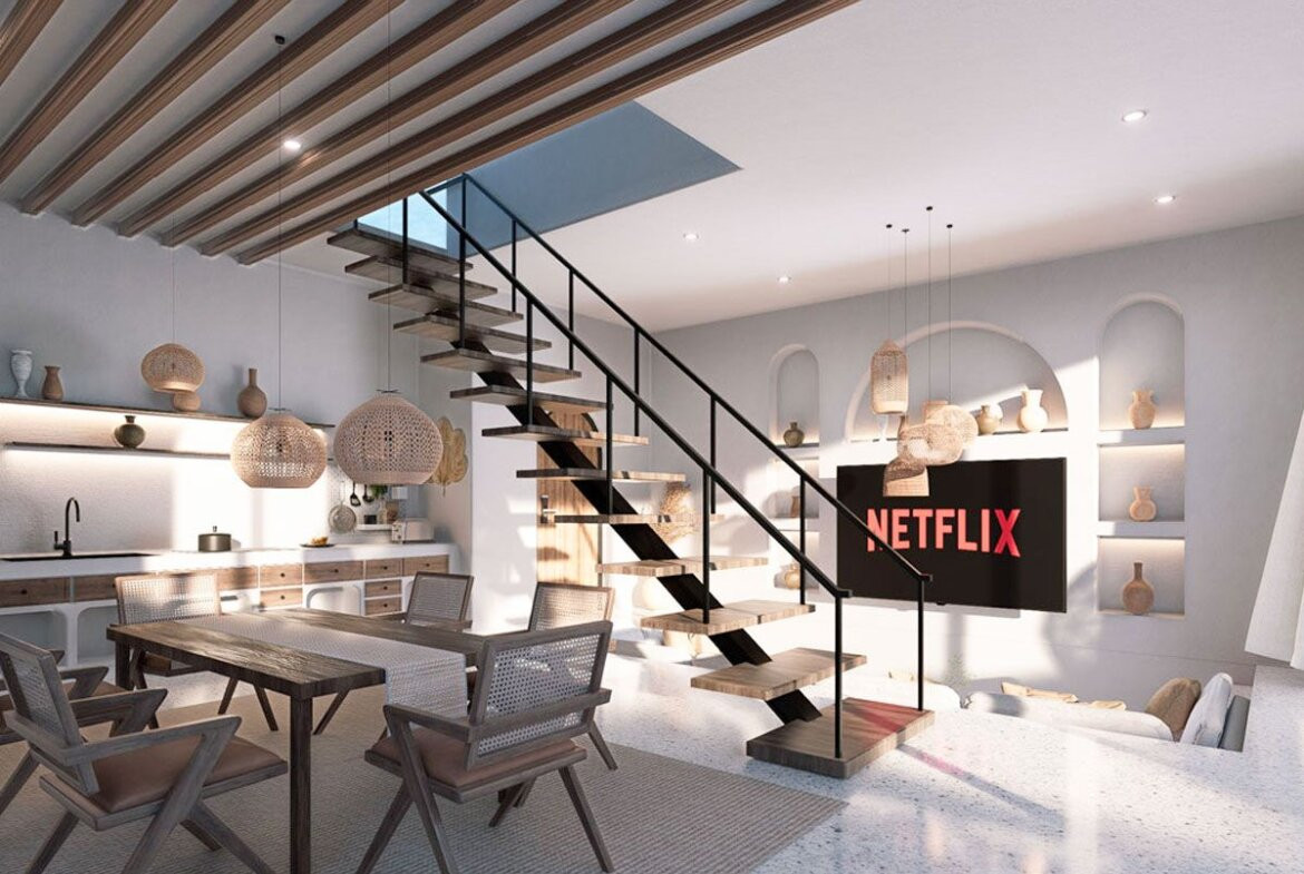 2-spálňová vila s moderným tropickým dizajnom