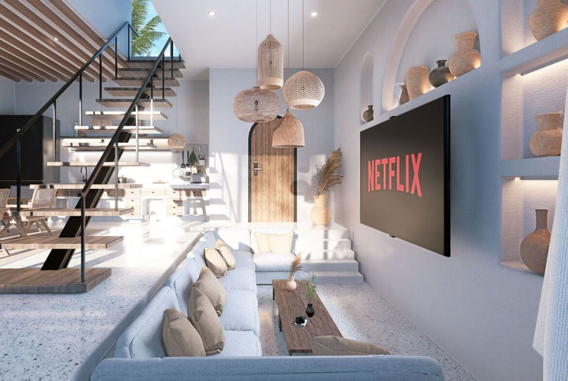 2-spálňová vila s moderným tropickým dizajnom