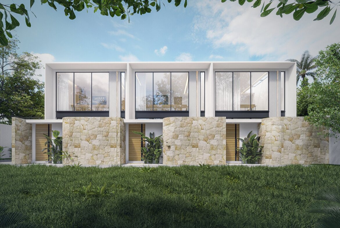 Moderná 2-spálňová vila v Canggu