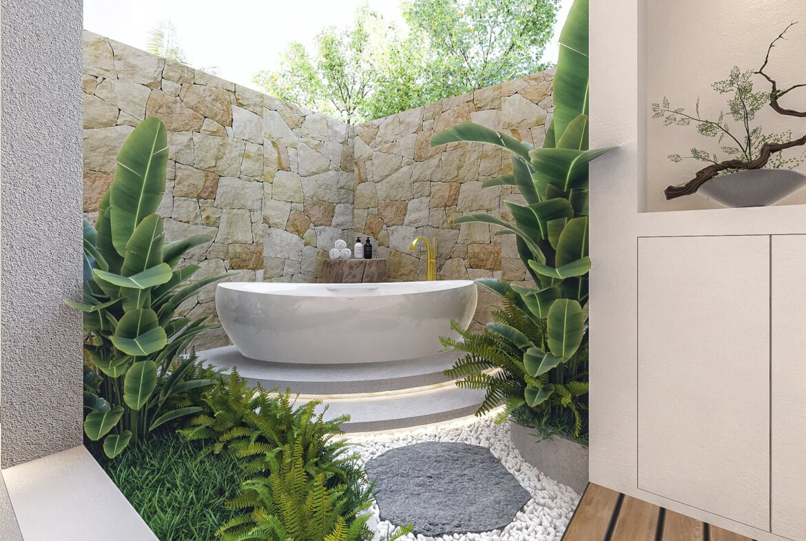 Moderná 2-spálňová vila v Canggu