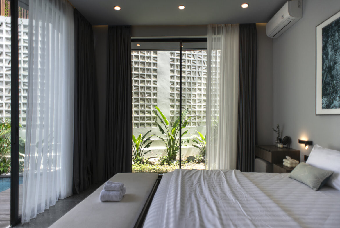 Nová moderná trojspálňová vila v rezidenčnej časti Umalas