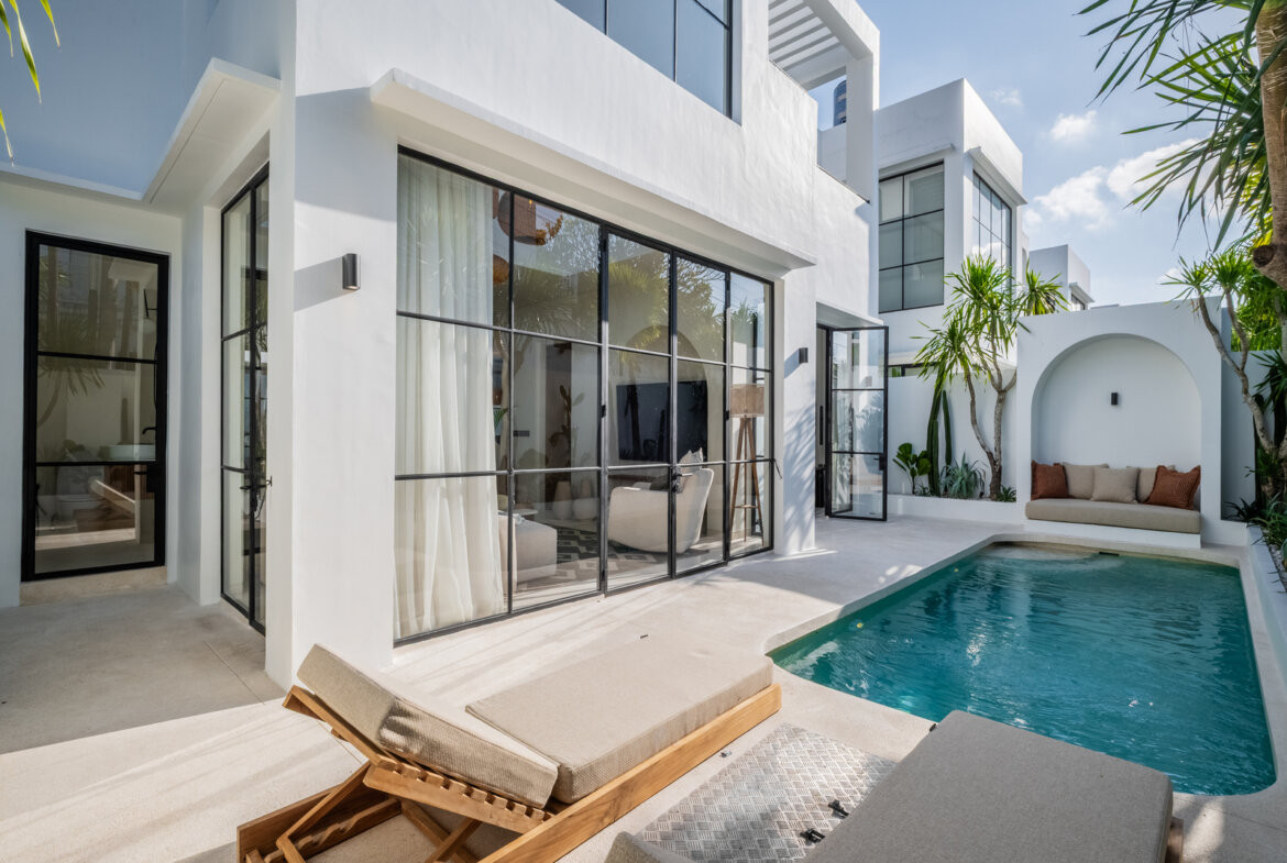 Vysoko kvalitná 3-izbová moderná vila v prvotriednej Umalas