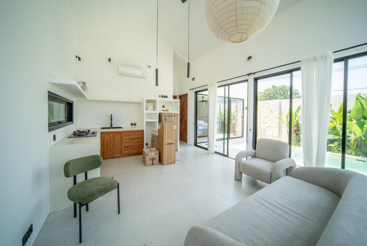 Moderná dvojspálňová vila v oblasti Kaba Kaba