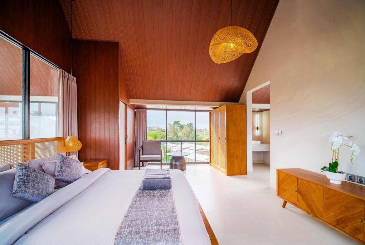 Moderná vila len pár krokov od pláže neďaleko Canggu