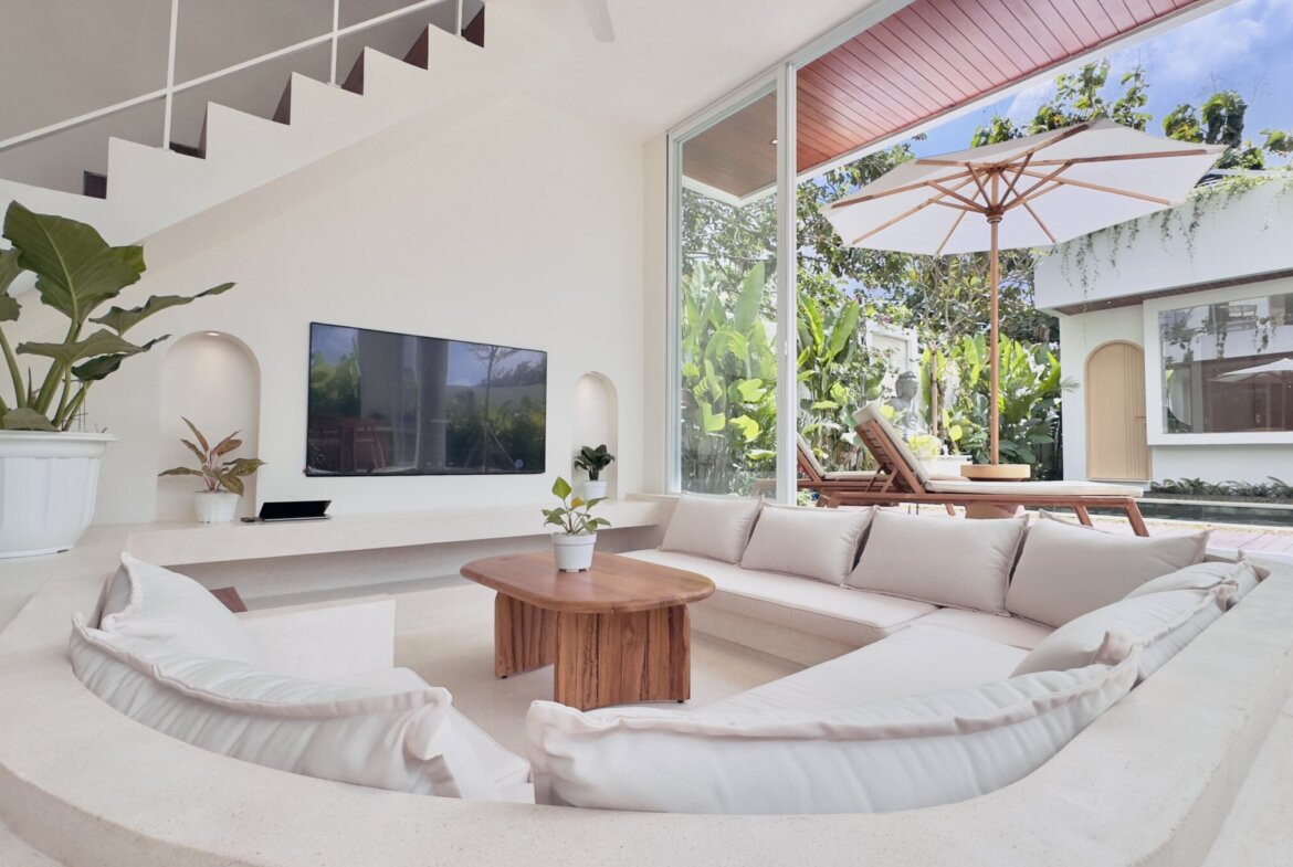 Nová 3-izbová strešná terasa v oblasti Jimbaran