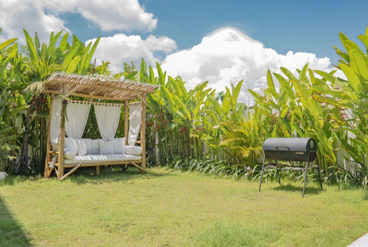 Trojspálňová vila v stredomorskom štýle v kopcoch Jimbaran