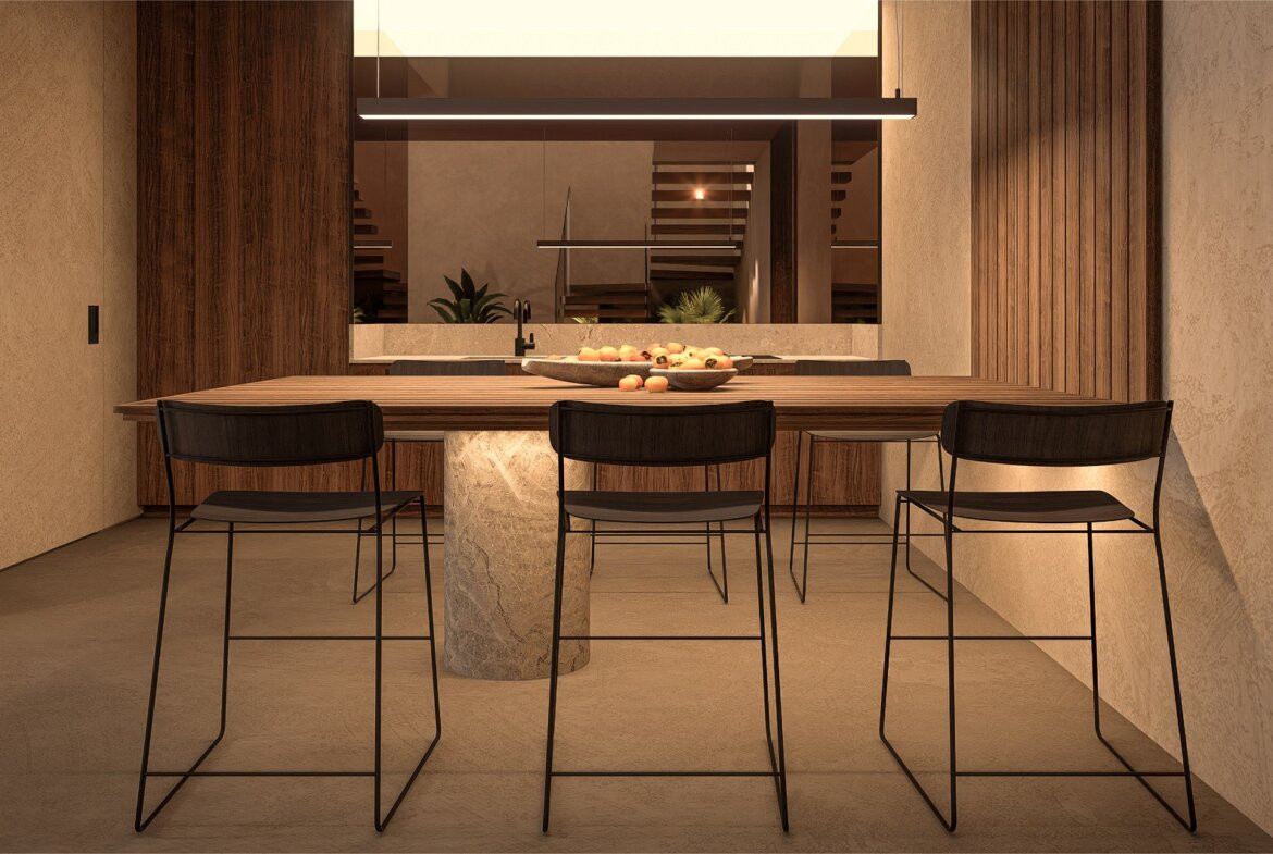 Moderná 2-spálňová vila s výhľadom na džungľu v Uluwate