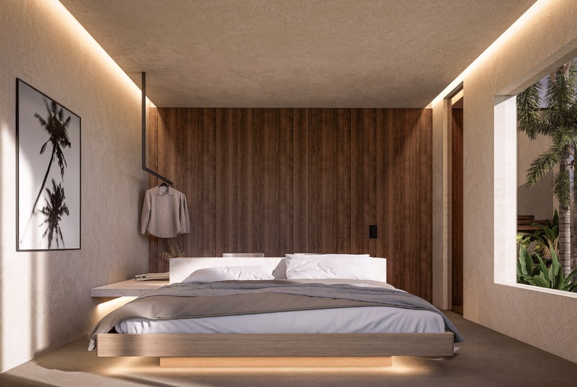 Moderná 2-spálňová vila s výhľadom na džungľu v Uluwate