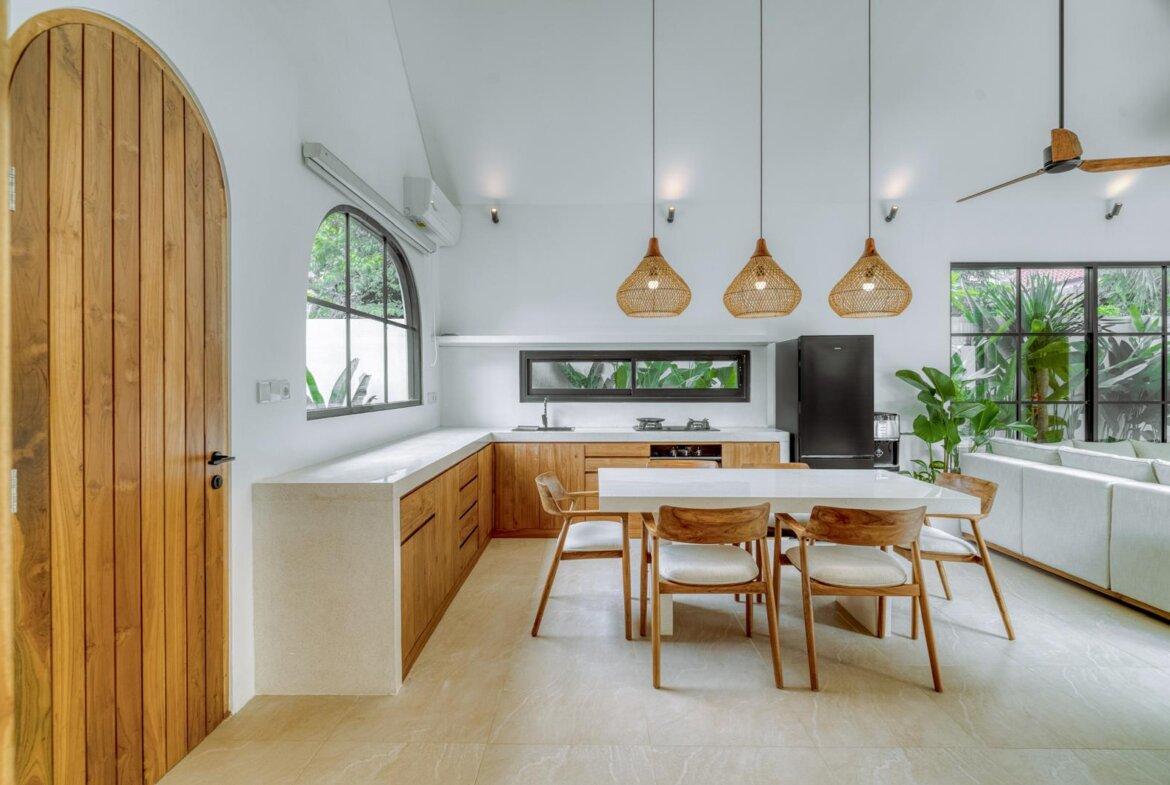 Moderná tropická dvojspálňová vila v Pecatu