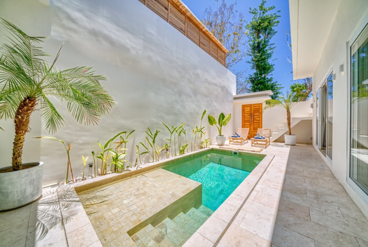 Vila v tropickom štýle v oblasti Uluwatu