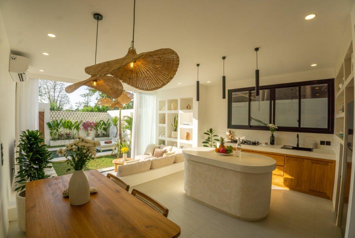 Nová stredomorská vila s 1 spálňou pri pláži Nyang Nyang