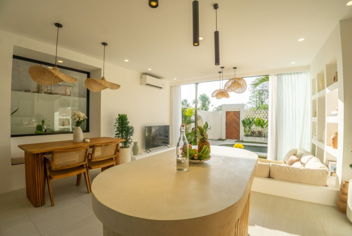 Nová stredomorská vila s 1 spálňou pri pláži Nyang Nyang