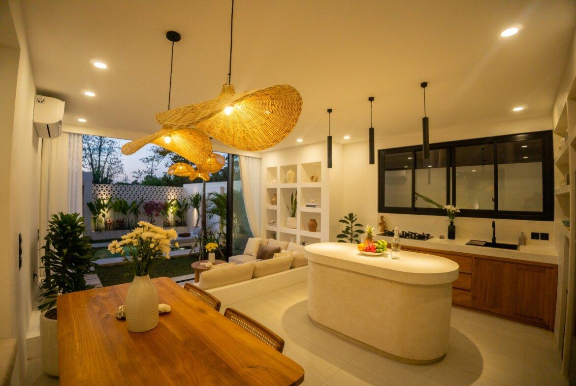 Nová stredomorská vila s 1 spálňou pri pláži Nyang Nyang