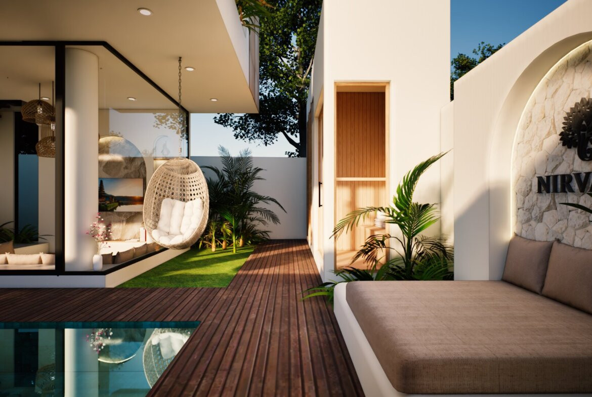 Moderná trojizbová vila v pešej vzdialenosti od pláže Beraw