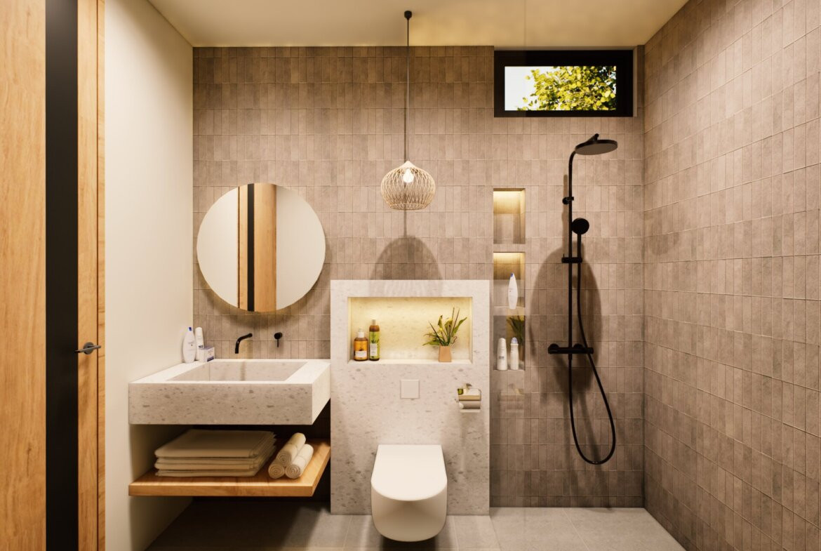 Moderná trojizbová vila v pešej vzdialenosti od pláže Beraw