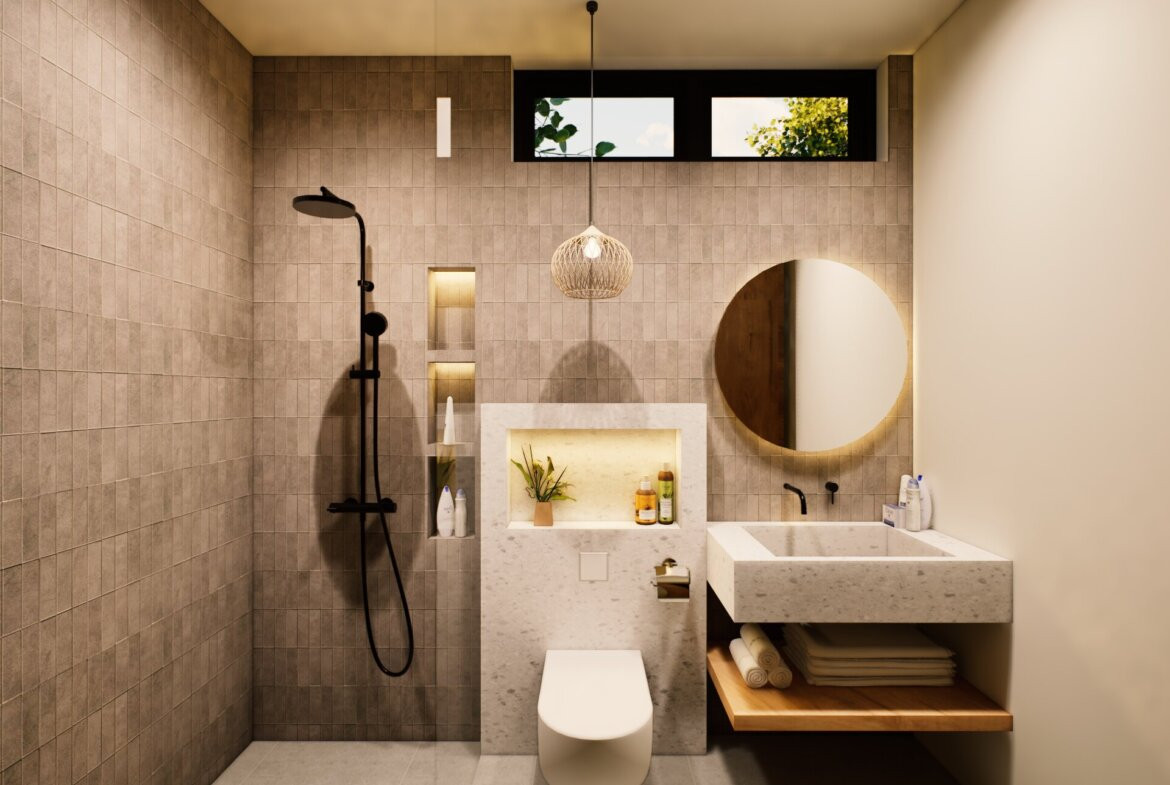 Moderná trojizbová vila v pešej vzdialenosti od pláže Beraw