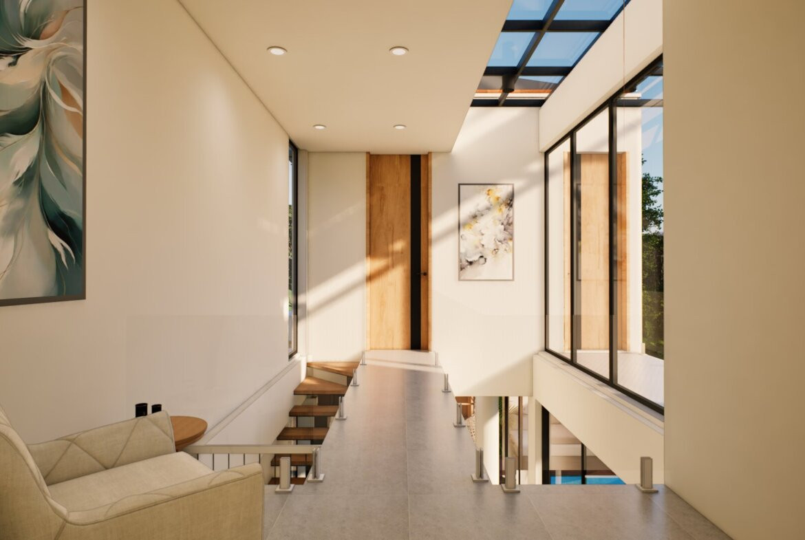 Moderná trojizbová vila v pešej vzdialenosti od pláže Beraw