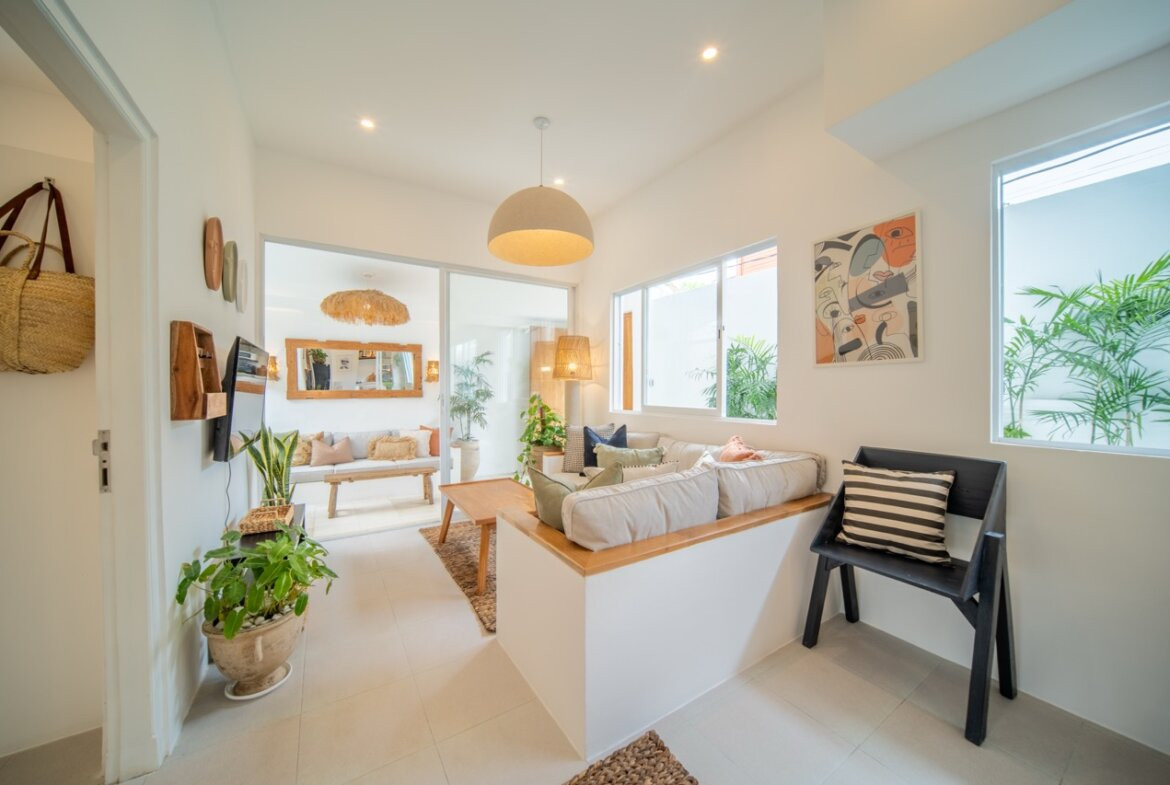 Moderná minimalistická vila v berawa canggu