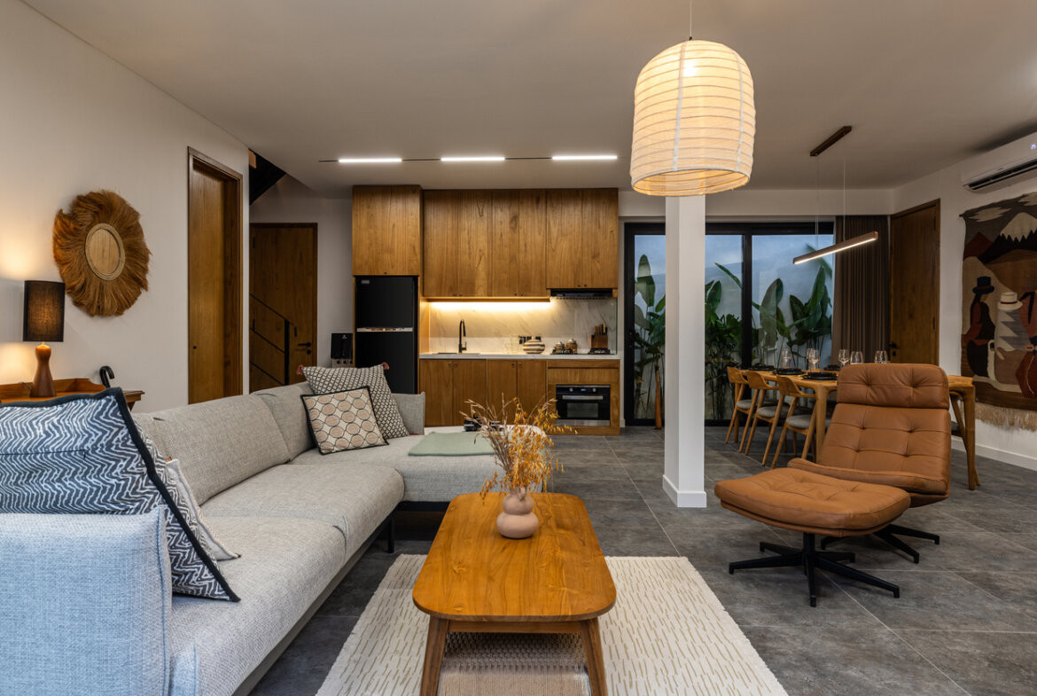 Elegantná trojspálňová vila pri pláži v Batu Bolong