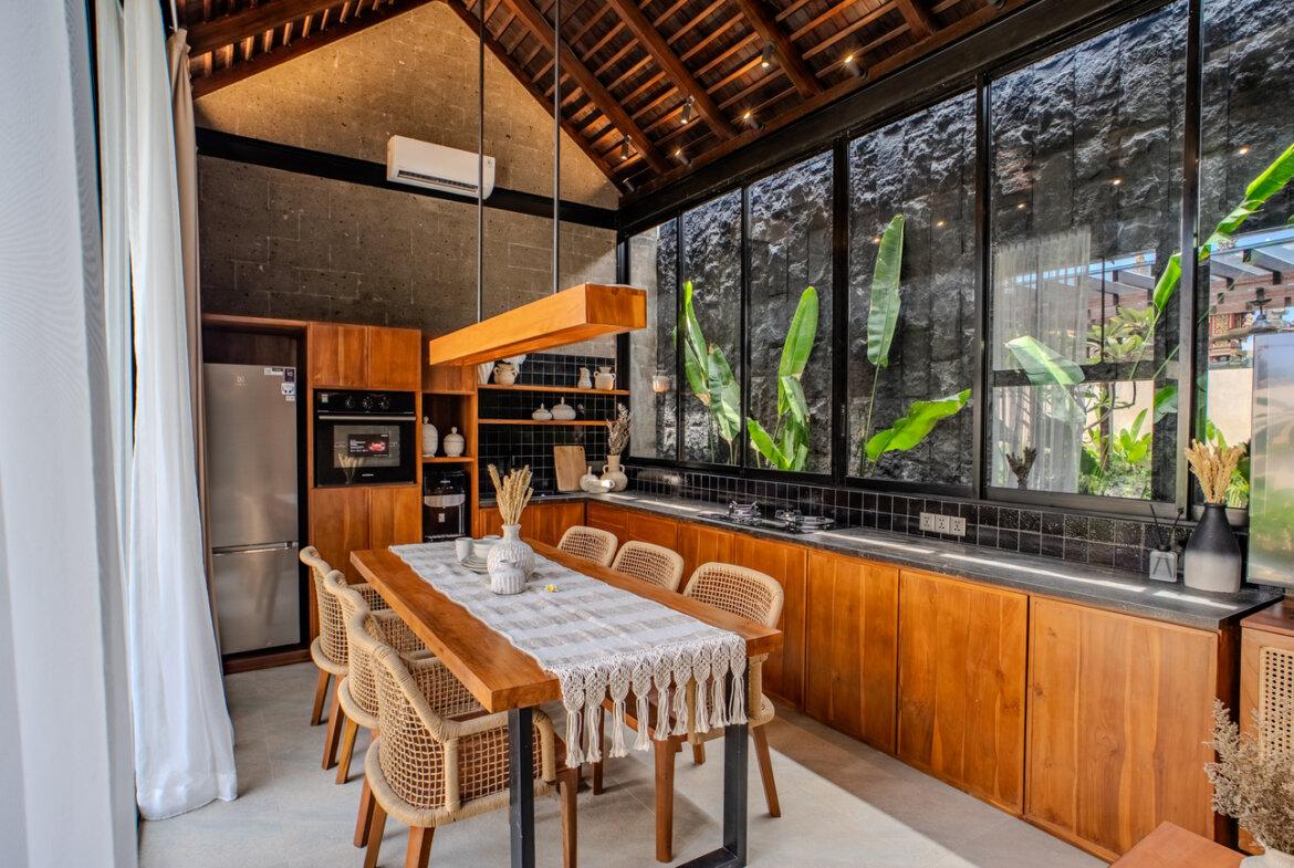 Moderná 2-izbová vila v rezidenčnej štvrti v Canggu