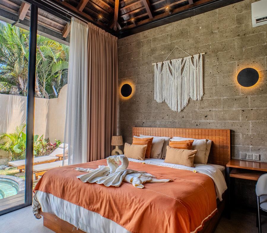 Moderná 2-izbová vila v rezidenčnej štvrti v Canggu