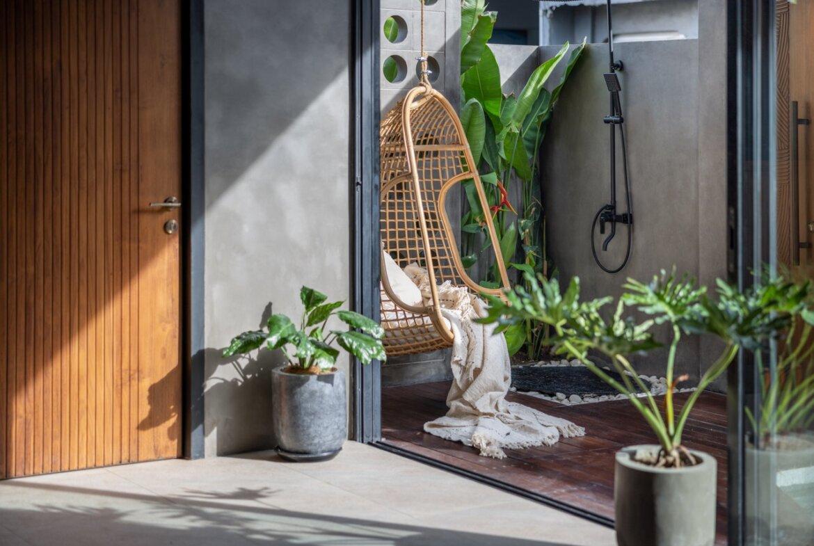 Tropický rodinný dom v centre Padonan, Canggu