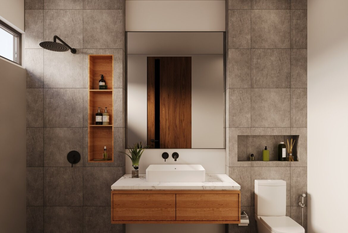 Moderná štvorizbová vila v pokojnej časti Buduk pri Canggu