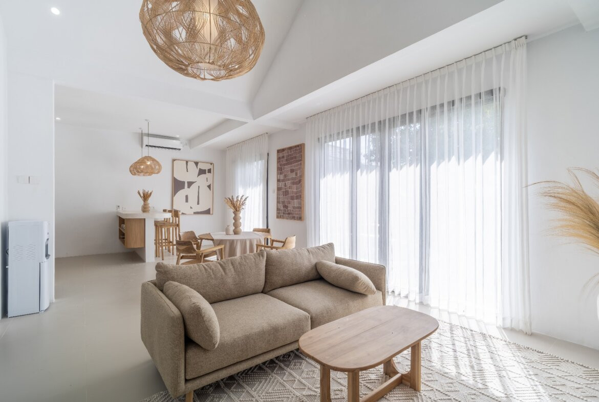 Moderná 2-izbová vila v rezidenčnej štvrti v Nusa Dua