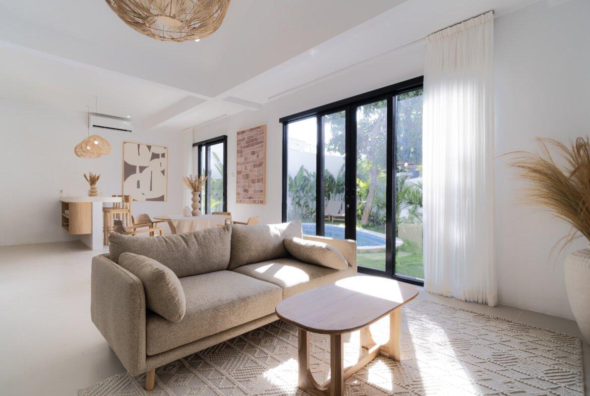Moderná 2-izbová vila v rezidenčnej štvrti v Nusa Dua