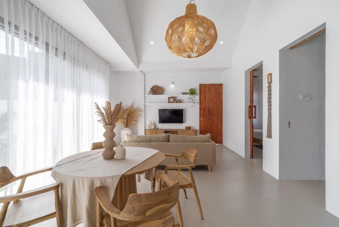 Moderná 2-izbová vila v rezidenčnej štvrti v Nusa Dua