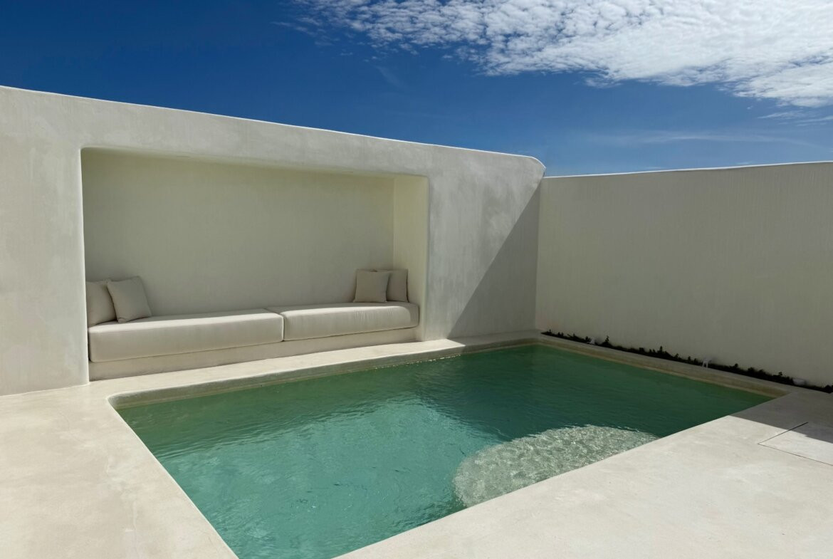 Štýlová 2-izbová vila s výhľadom na ryžové polia v Munggu