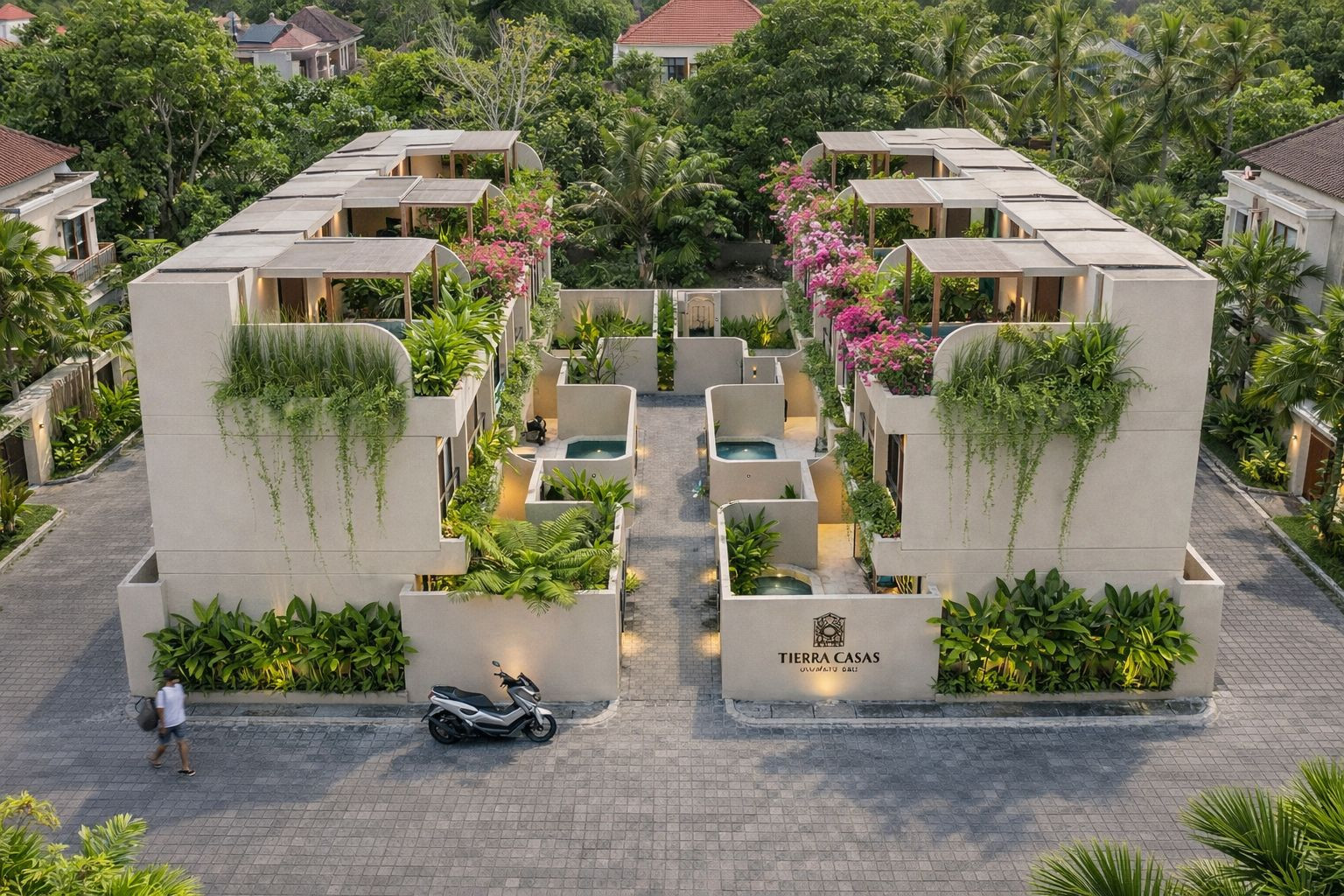 Moderná 2-izbová vila blízko pláže Thomas v Pecatu