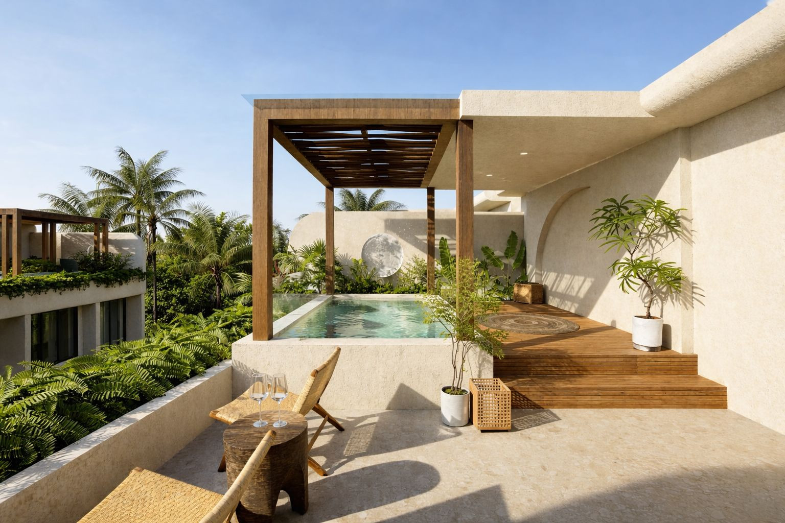 Moderná 2-izbová vila blízko pláže Thomas v Pecatu