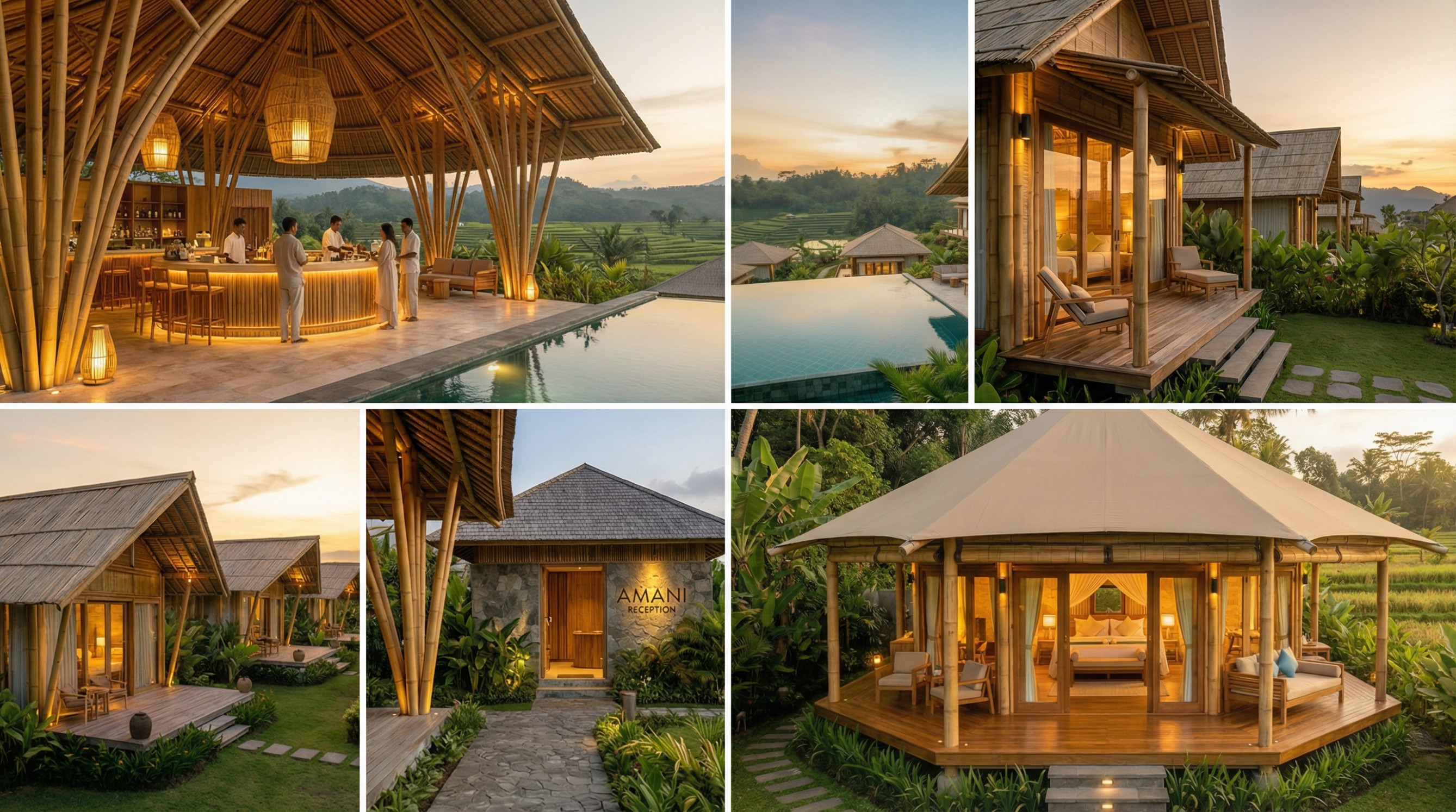 Rezortný projekt AMANI Nature Resort vily v oblasti Pupuan