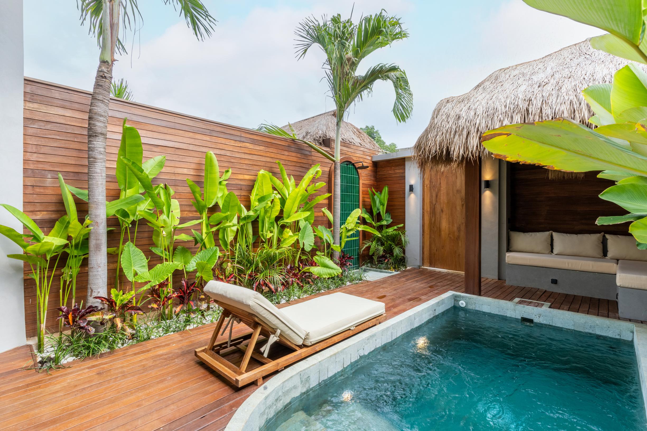 Hotová dizajnová vila s jednou spálňou a privátnym bazénom