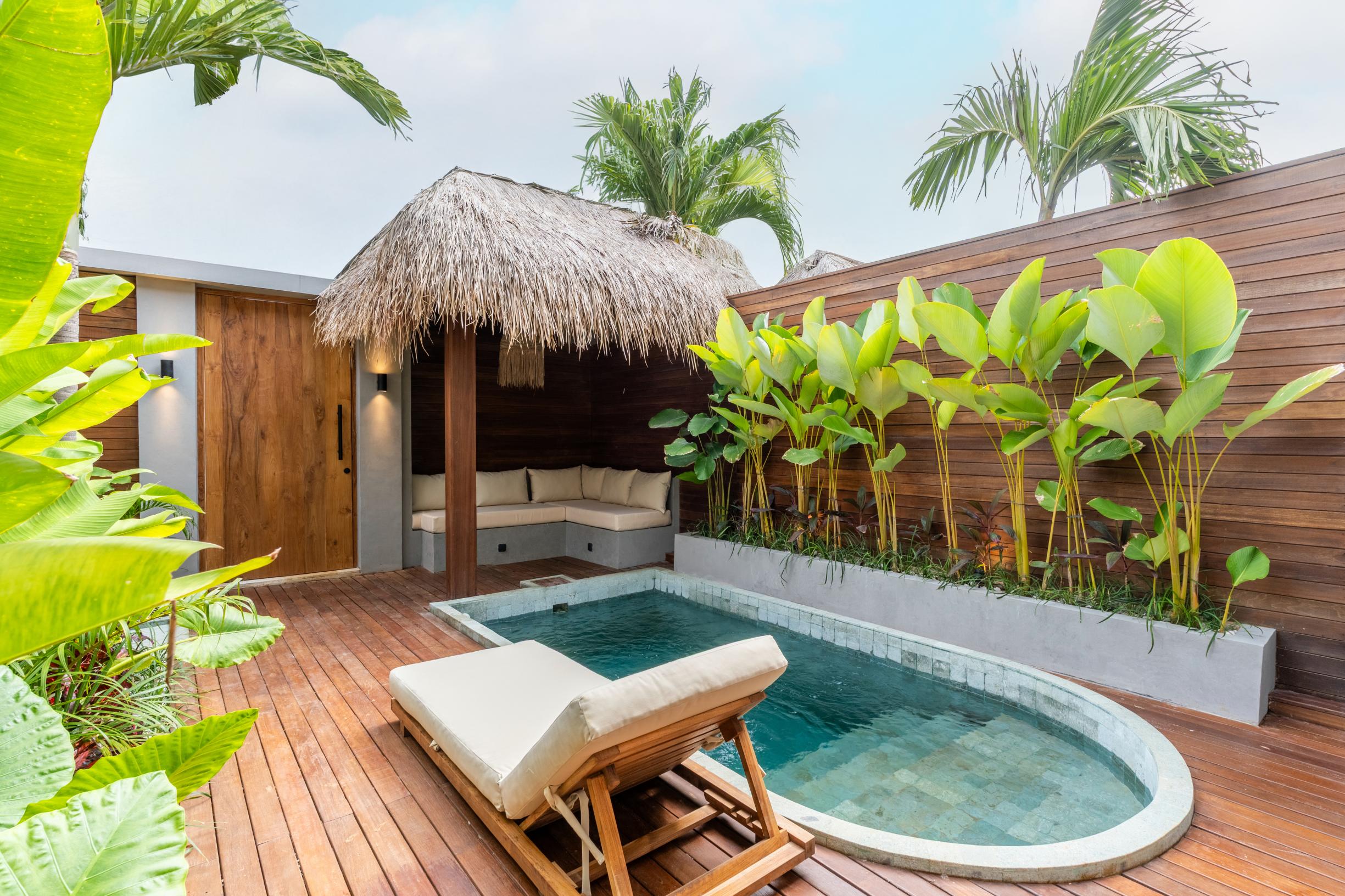 Hotová dizajnová vila s jednou spálňou a privátnym bazénom