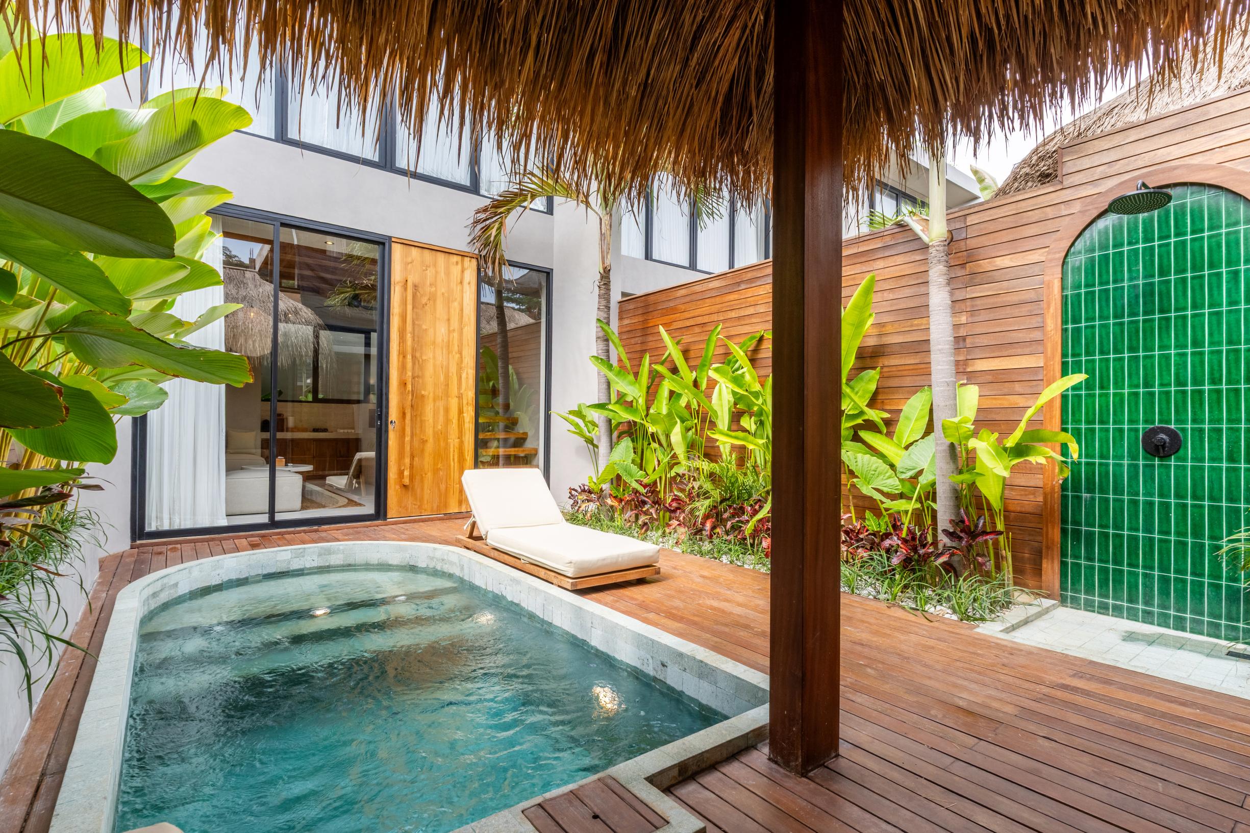 Hotová dizajnová vila s jednou spálňou a privátnym bazénom