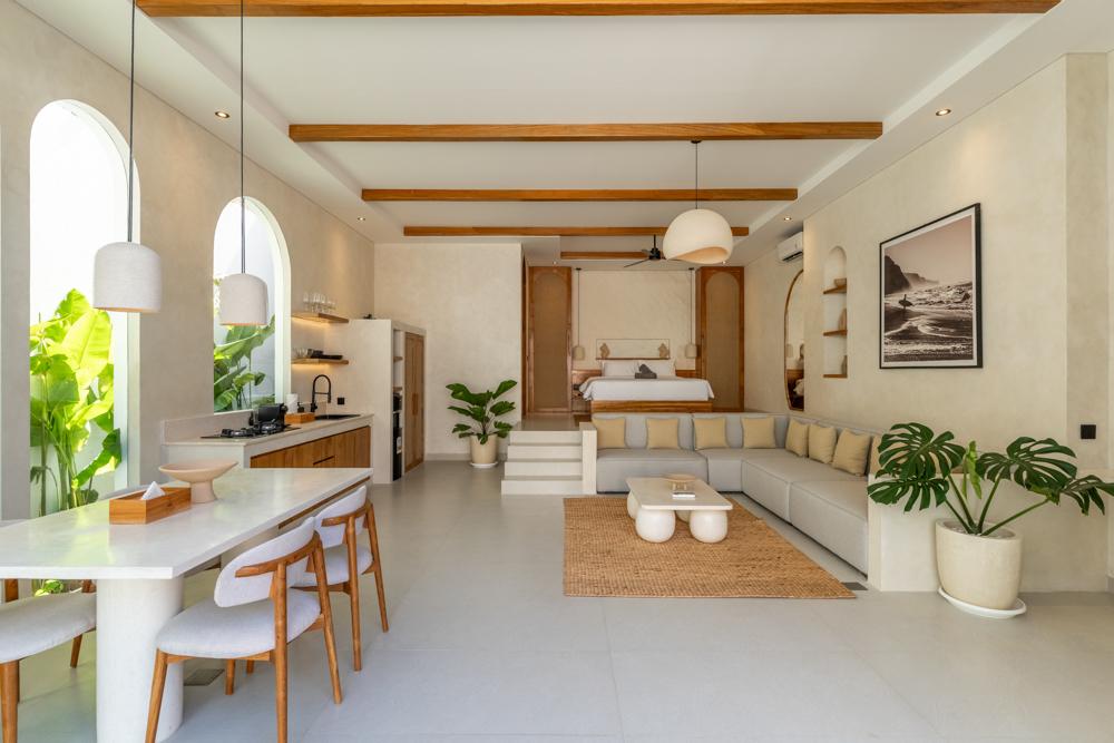 Hotová dizajnová vila s jednou spálňou a privátnym bazénom