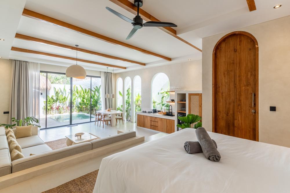 Hotová dizajnová vila s jednou spálňou a privátnym bazénom