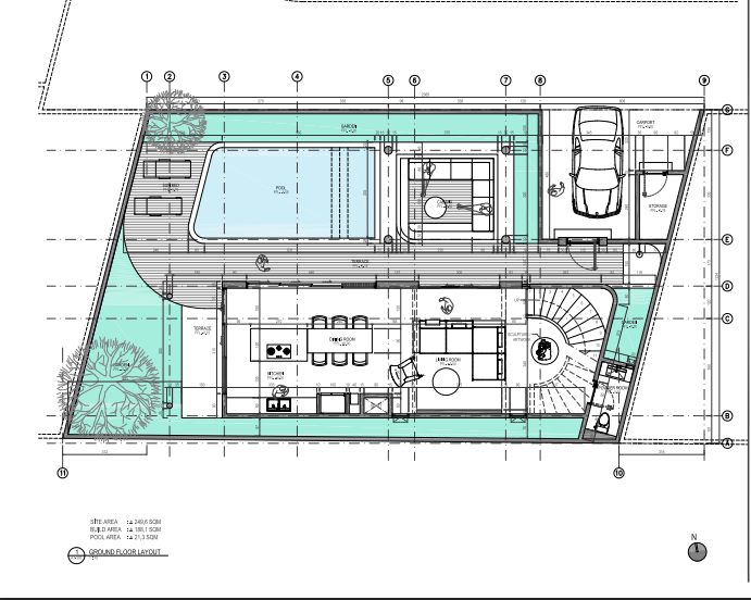 Luxusná vila s 2 spálňami a panoramatickou strechou