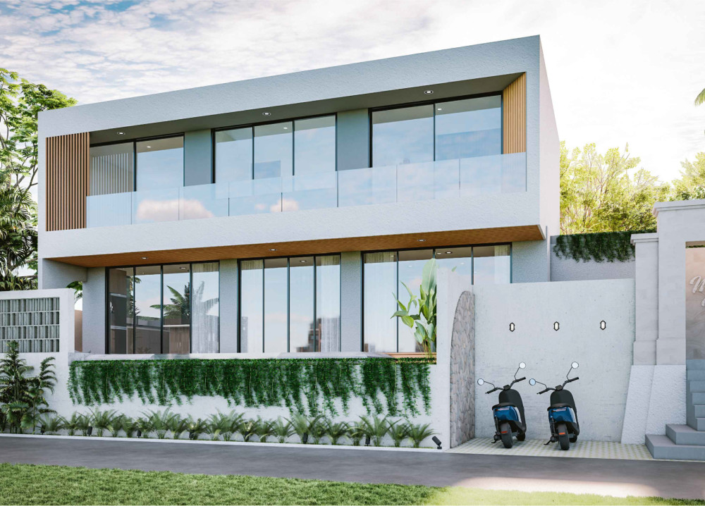 Moderná trojspálňová vila s bazénom v oblasti Melasti