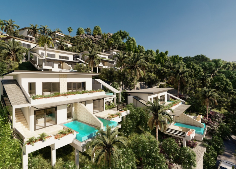 Apartmány a vily s výhľadom na oceán