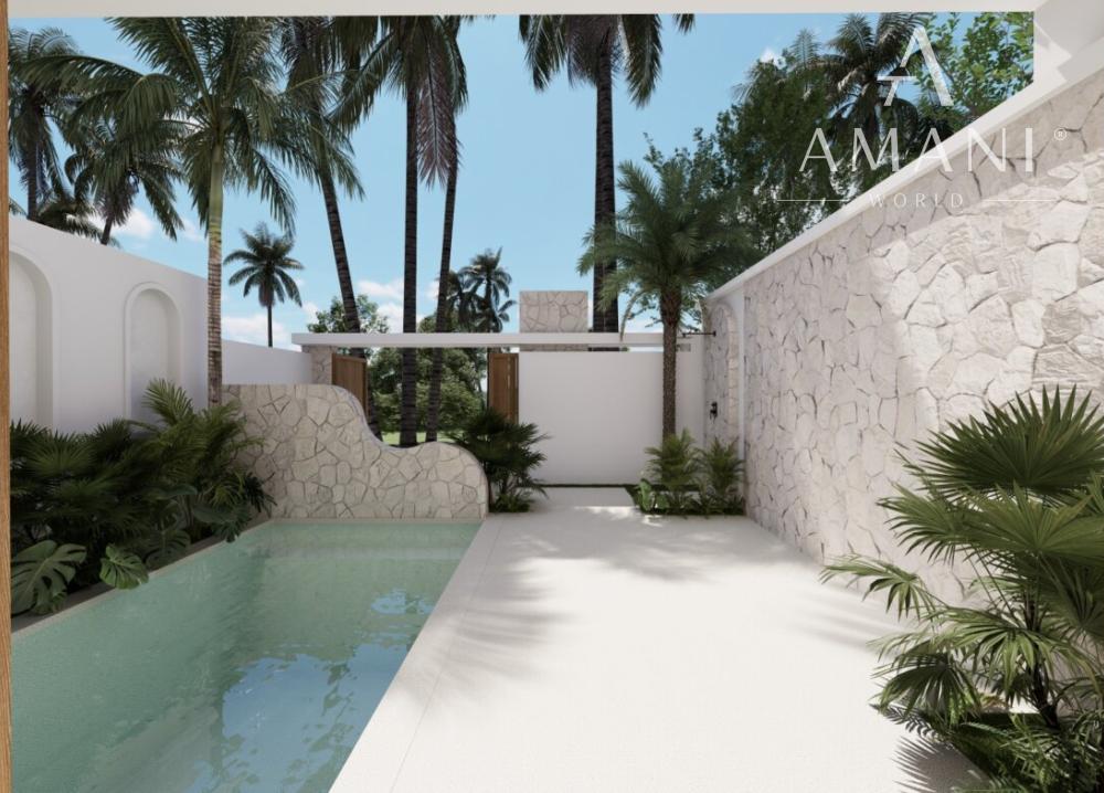 Tropická 2-izbová vila blízko pláže Balangan