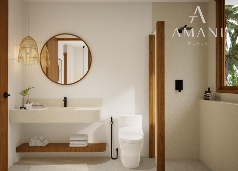 Tropická 2-izbová vila blízko pláže Balangan