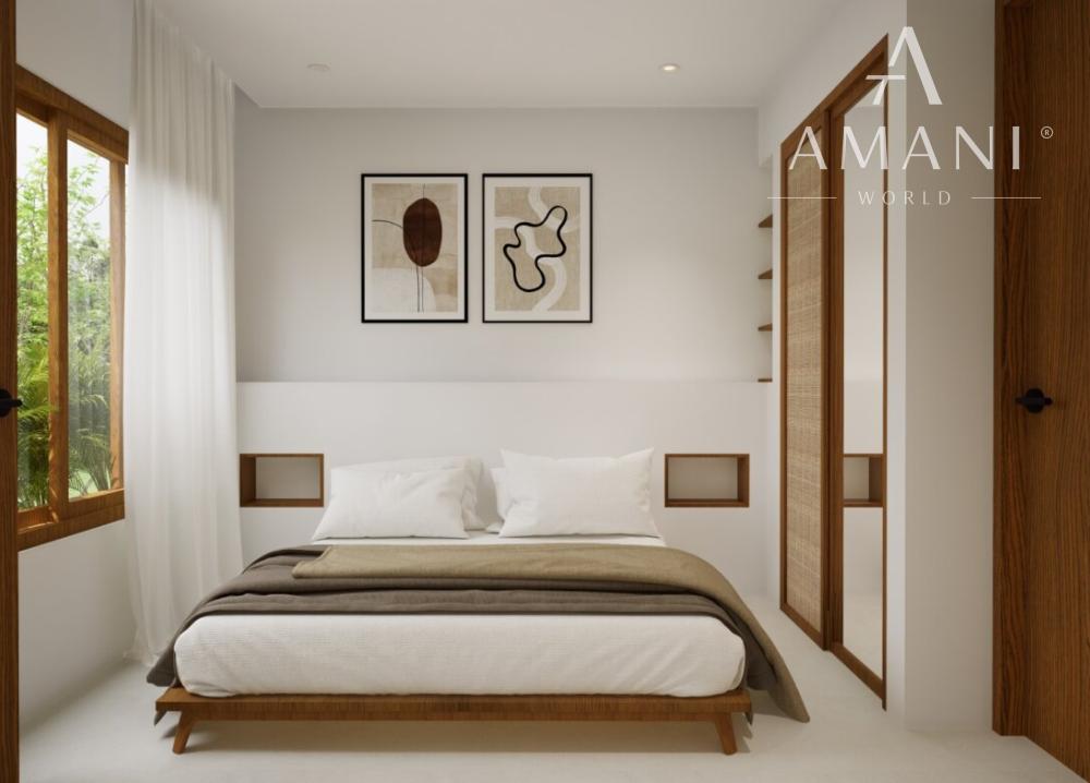 Tropická 2-izbová vila blízko pláže Balangan